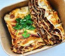 Load image into Gallery viewer, Wednesday: Mushroom Chilli Lasagne (V) (for Two) freeshipping - By Chef Jen
